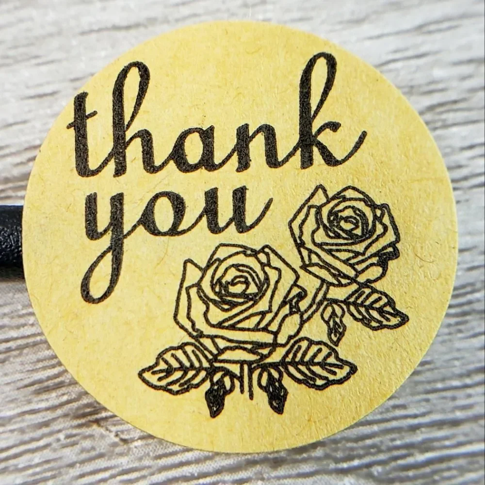 8/$20 100ct Thank You Stickers Round 1